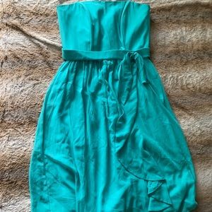 Teal formal dress